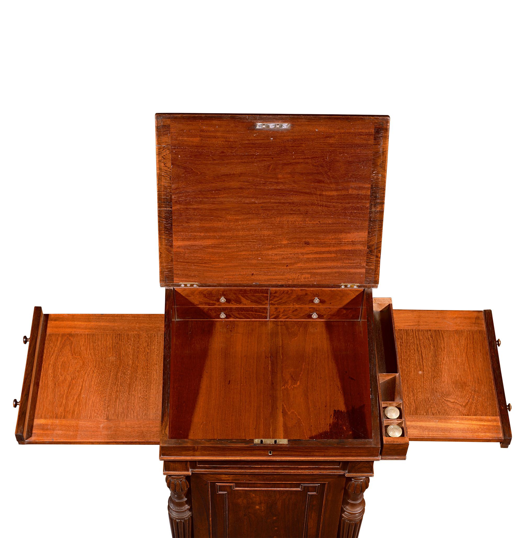 19th Century Georgian Davenport Desk Attributed to Gillows For Sale
