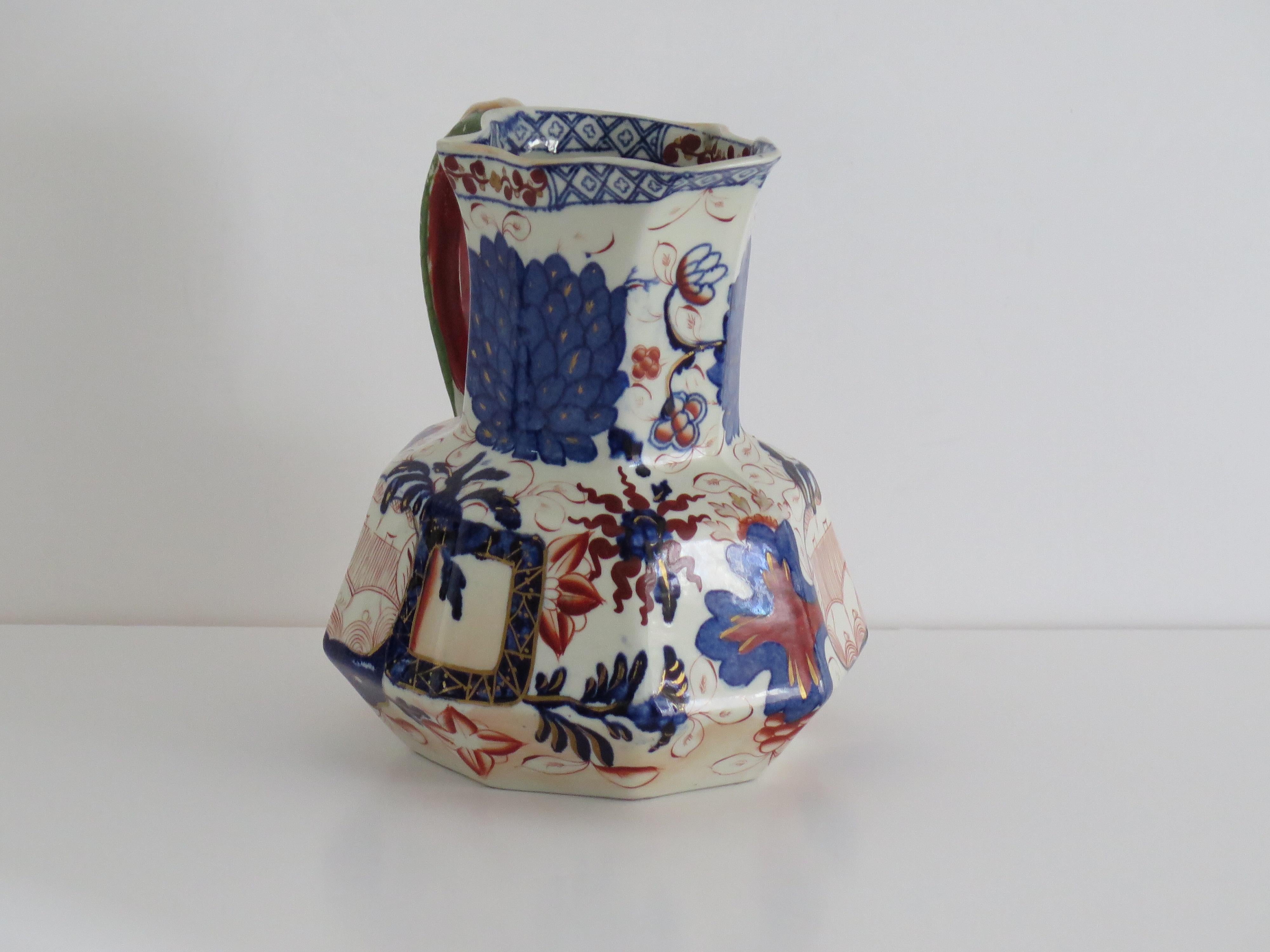 Gran jarra o cántaro georgiano Davenport Jardinière Ptn, circa 1812 Piedra de hierro en venta