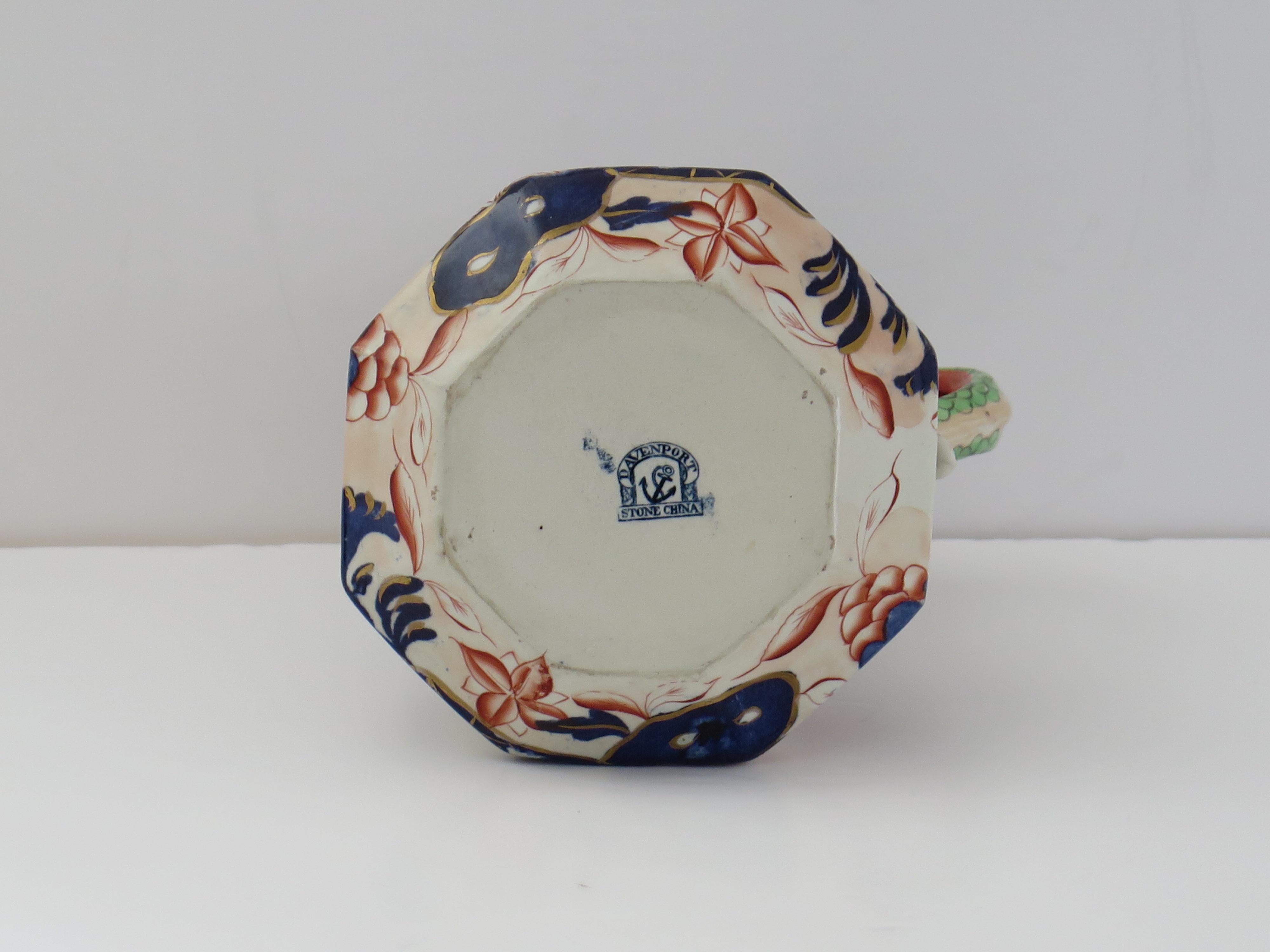 Georgian Davenport Große Kanne oder Krug Eisenstein Jardinière Ptn, um 1815 im Angebot 5
