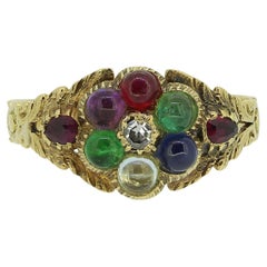 Vintage Georgian Dearest Acrostic Ring