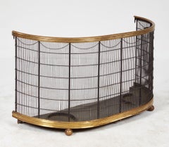Georgian Demilune Fireguard - 44" wide