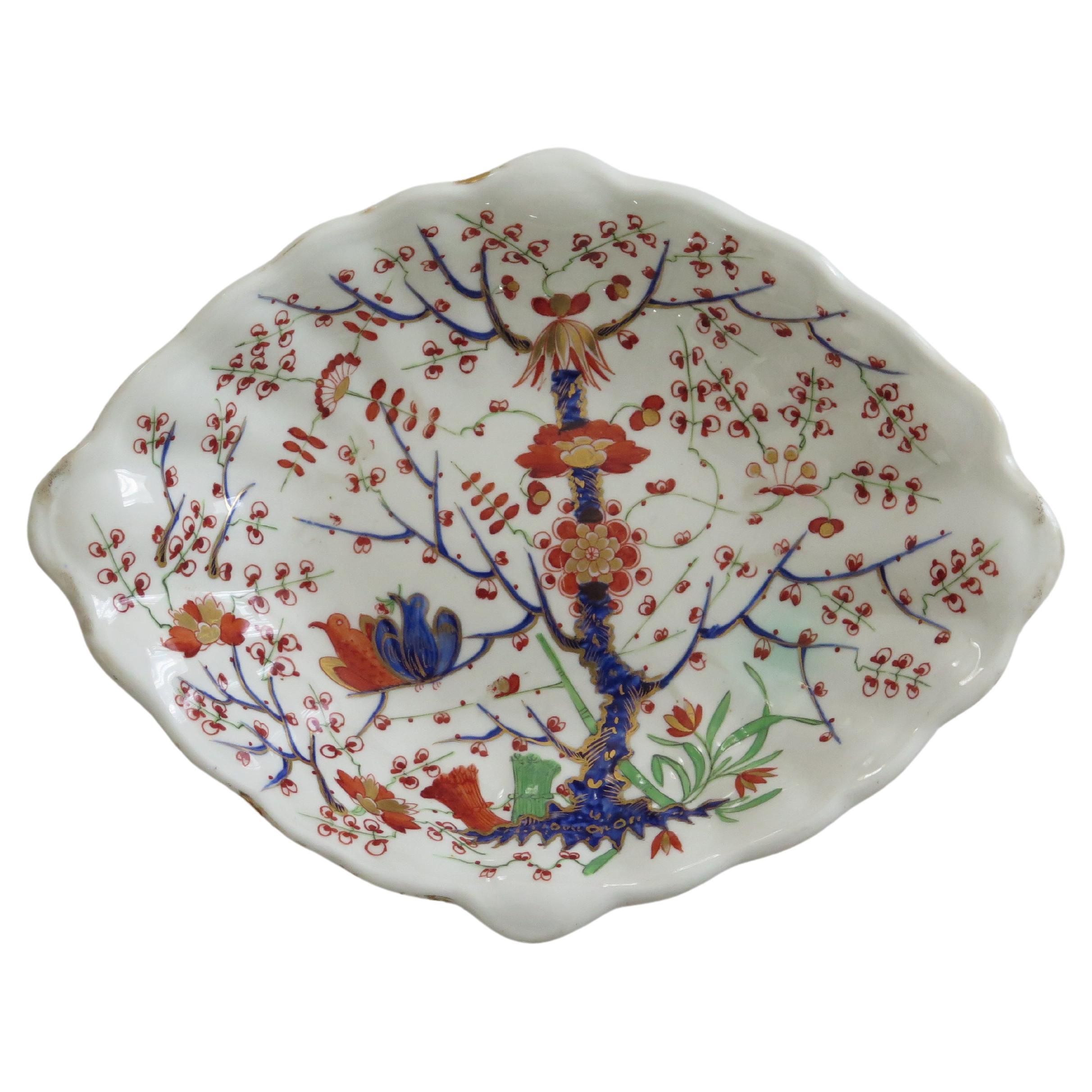 Piatto di porcellana Derby georgiano o piatto Partridge Pattern dipinto a mano, 1815 ca.