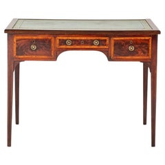 Georgian Desk Mahogany Writing Table Circa 1800