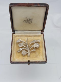 Georgian- Diamond “Thistle” Brooch