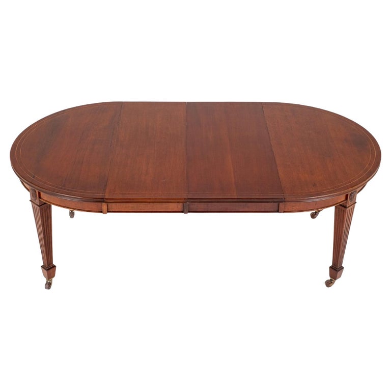 Dining Table Mahogany Extending For Sale at 1stDibs