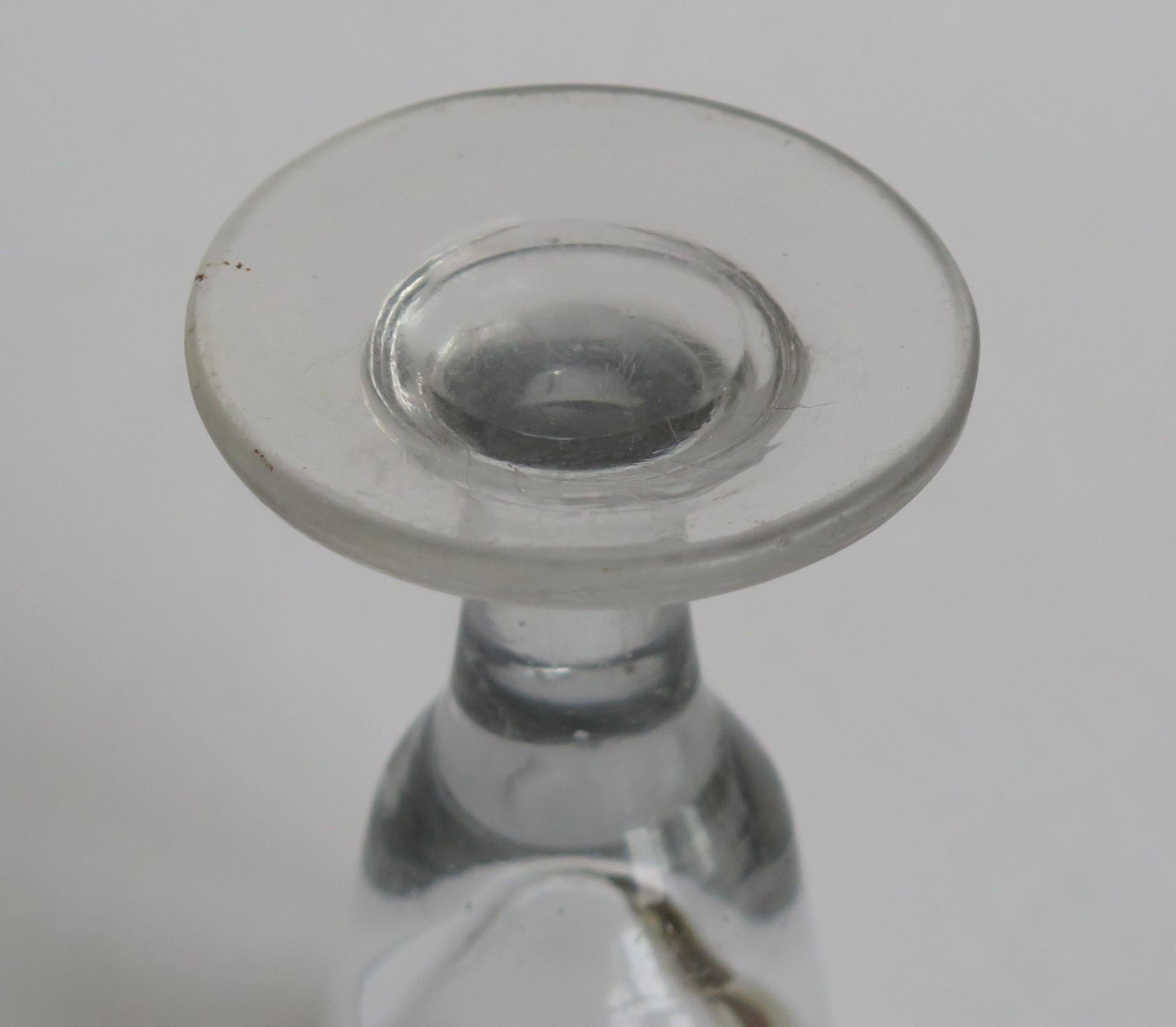 Georgisches Dram-Trinkglas, mundgeblasen, englisch, um 1800 im Zustand „Gut“ im Angebot in Lincoln, Lincolnshire