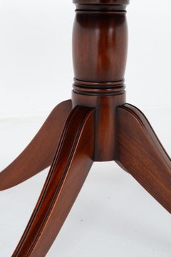 Georgian Drum Table Mahogany Revival