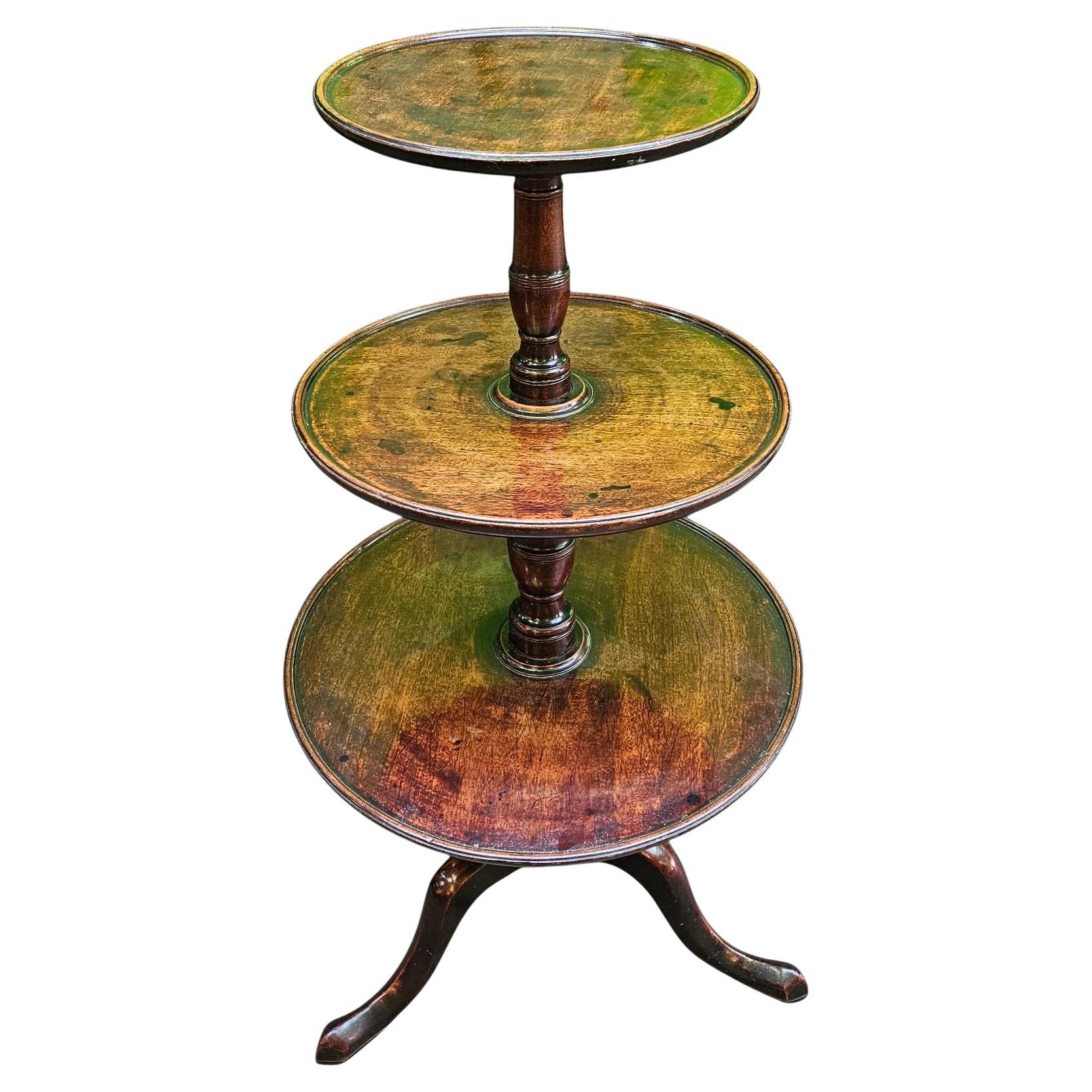 George 111 Mahogany Dumb Waiter