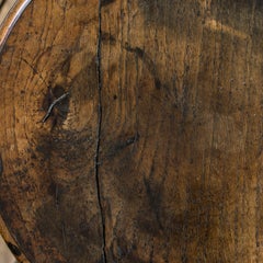 Georgian Elm and Ash Cheese Table