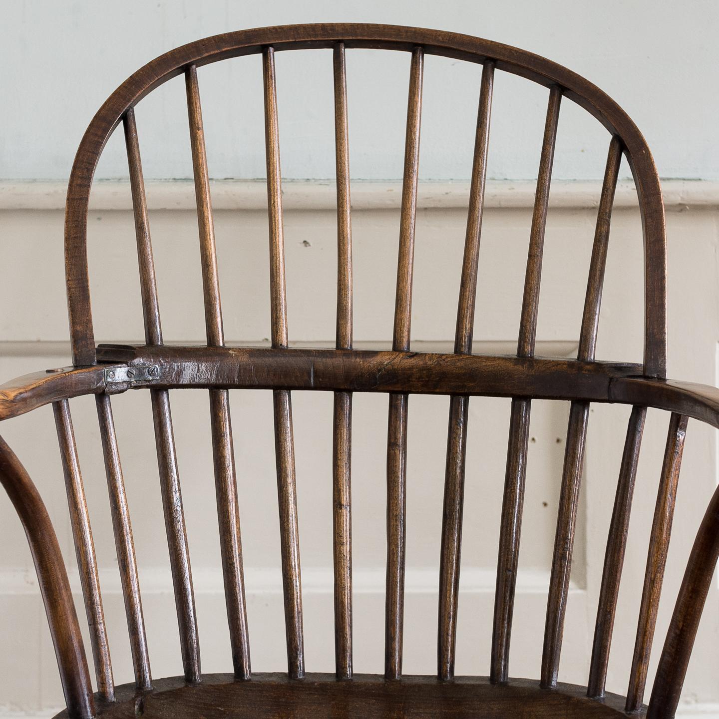 Georgian Elm Windsor Chair 6