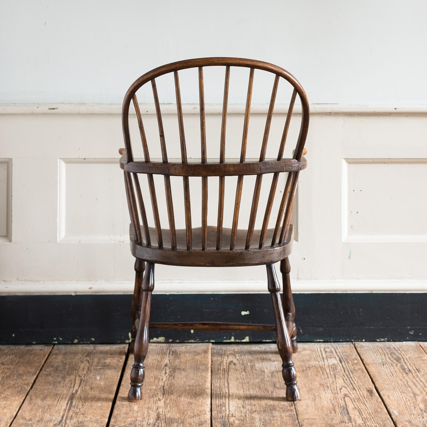 Georgian Elm Windsor Chair 10