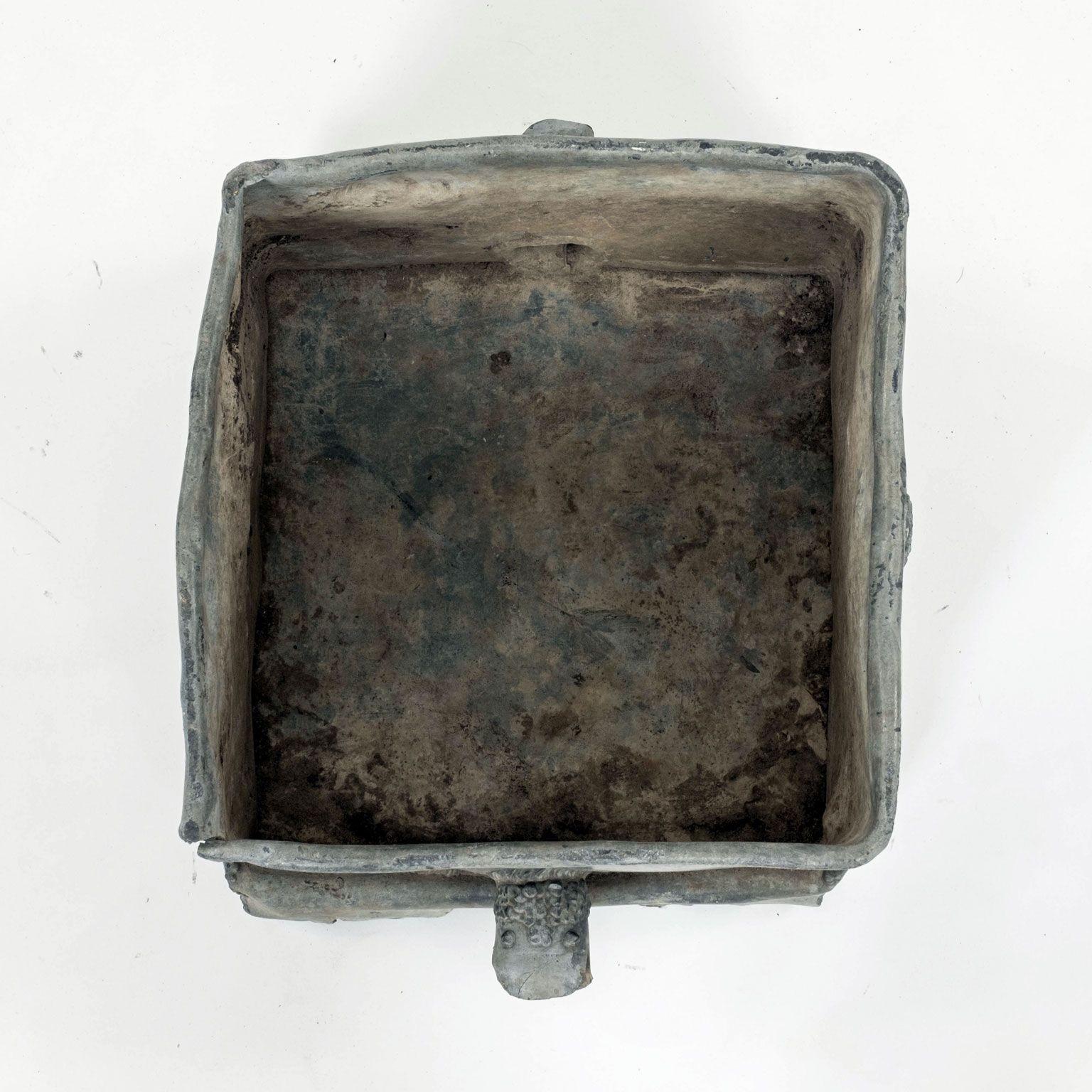 Georgian English Lead Planter 5