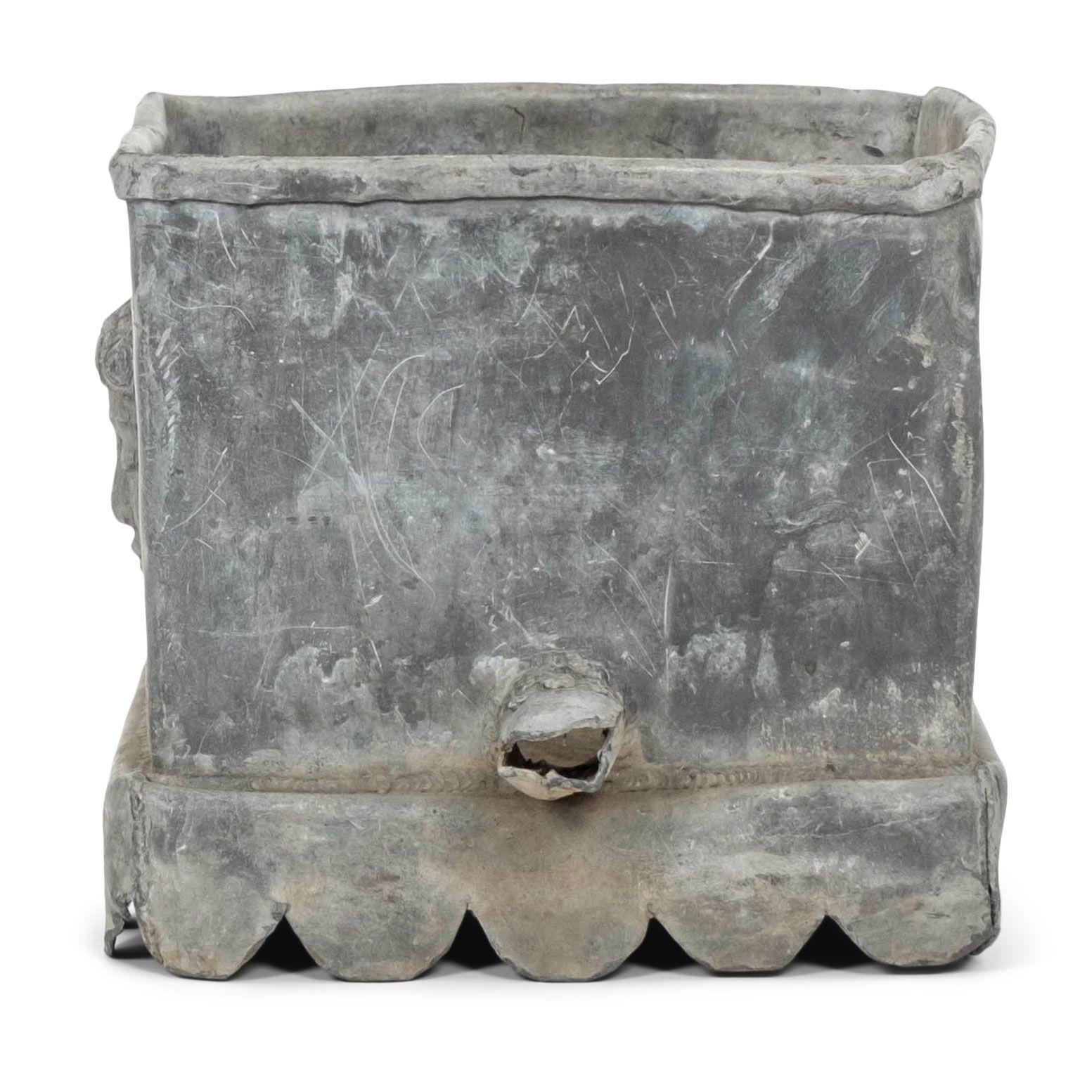 Georgian English Lead Planter 2