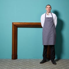 Georgian English Mahogany Bolection Fireplace