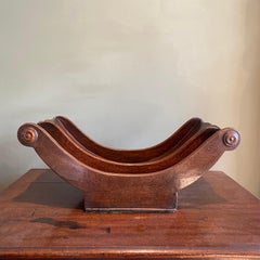 Georgian English Mahogany Cheese Coaster
