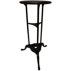 Georgian English Mahogany Tripod Plant or Shaving Stand