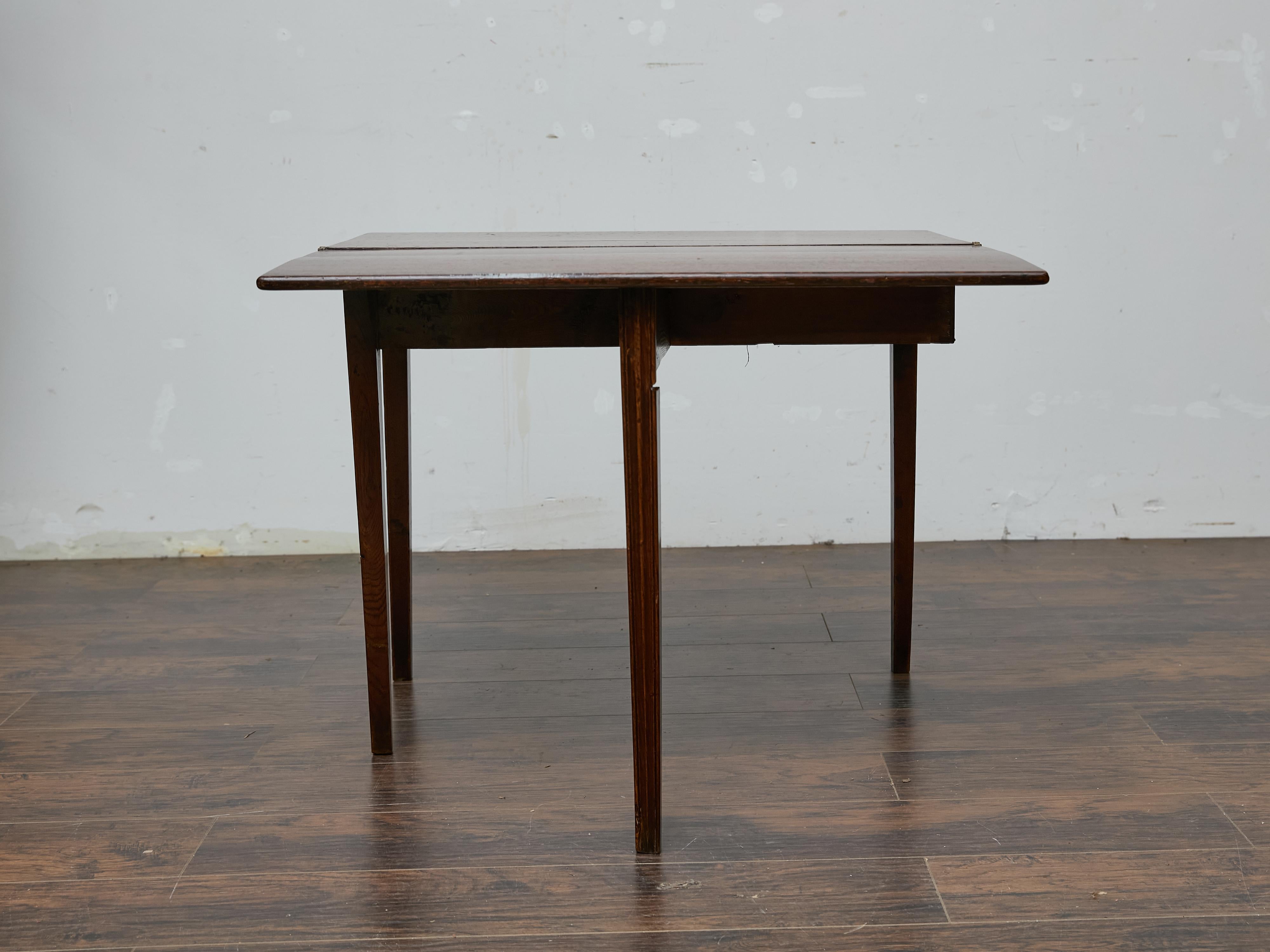 Table géorgienne en Oak Oak, Circa 1800 - Bureau ancien polyvalent en vente 4