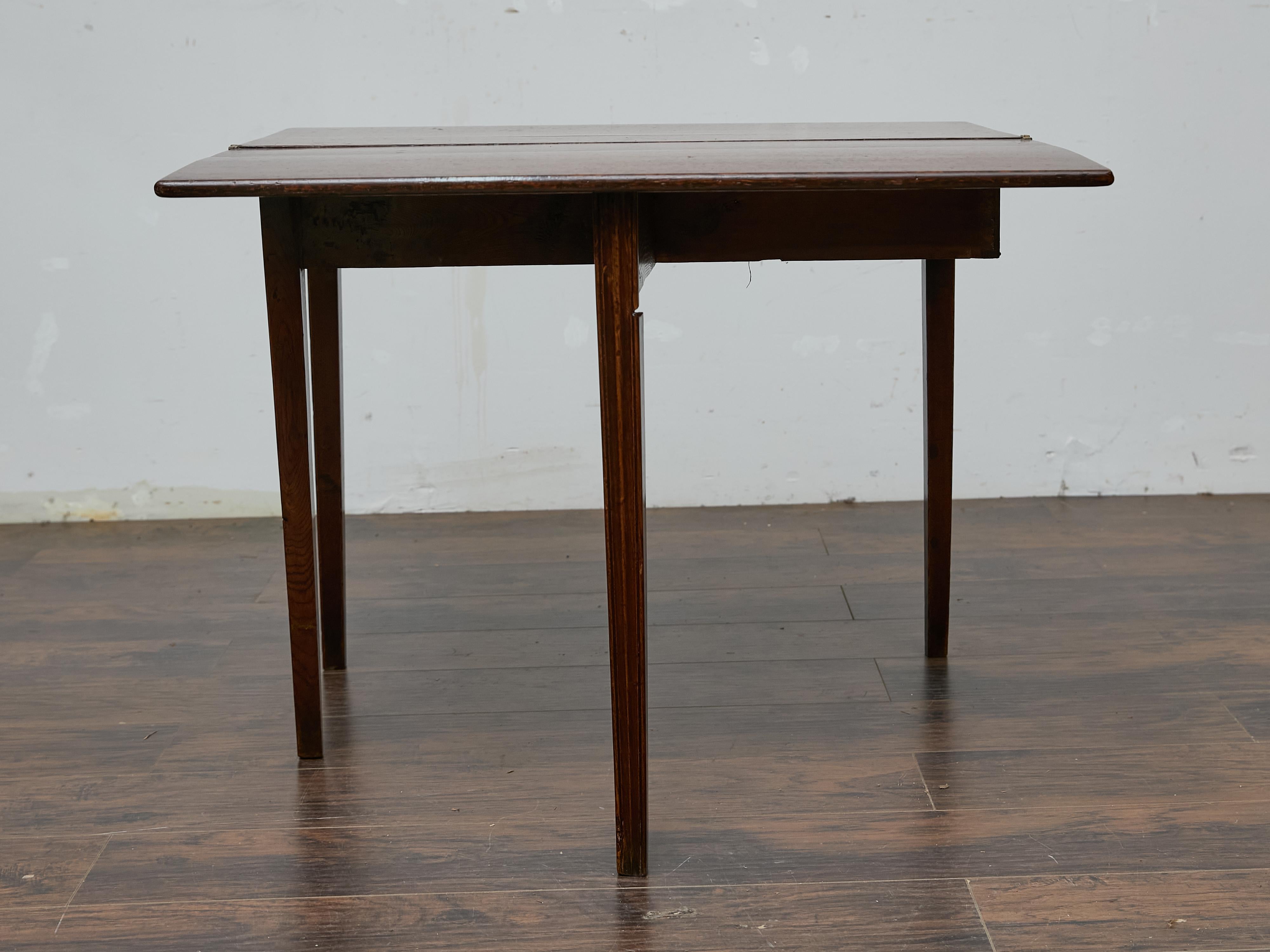 Table géorgienne en Oak Oak, Circa 1800 - Bureau ancien polyvalent en vente 5
