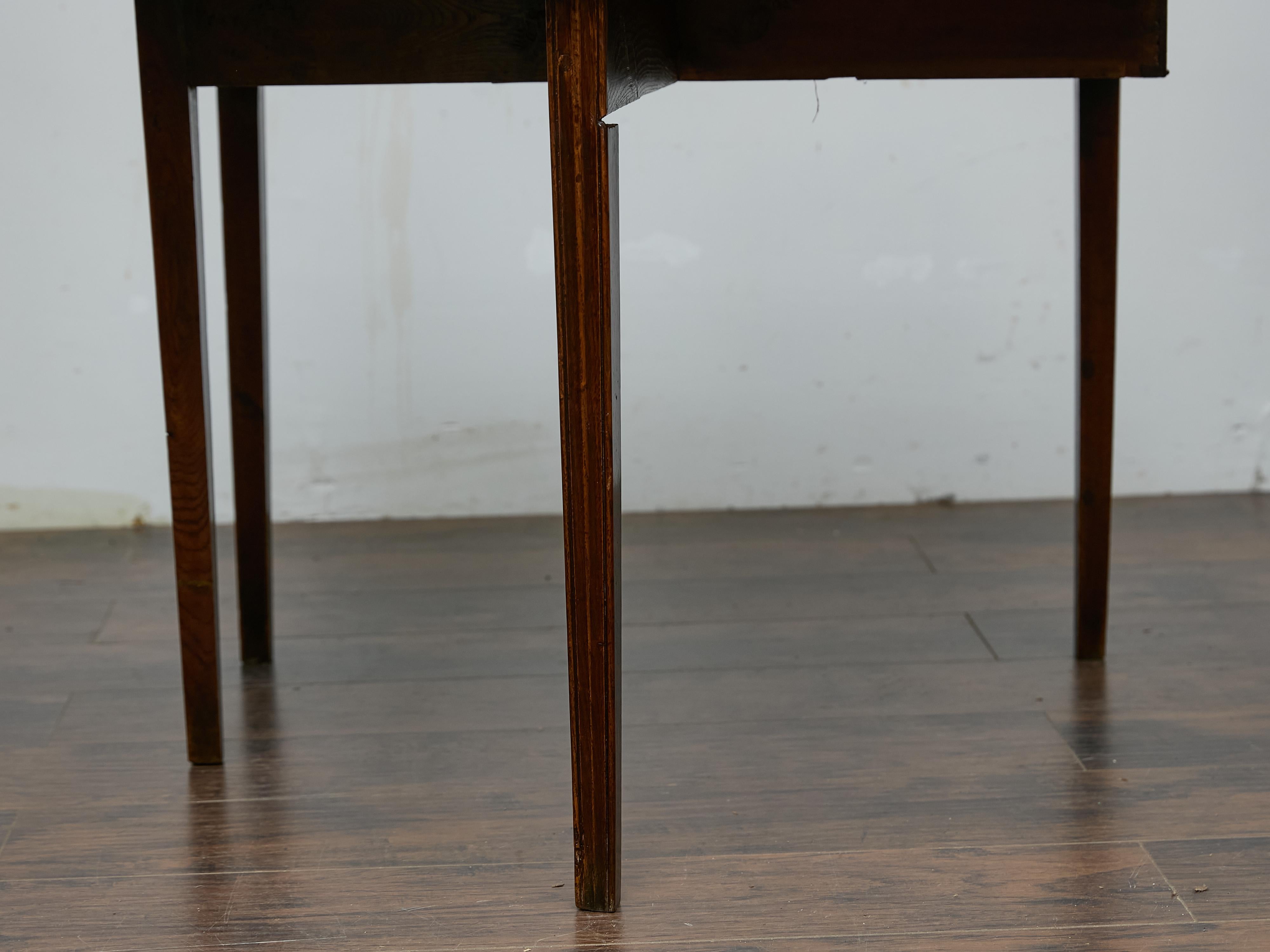 Table géorgienne en Oak Oak, Circa 1800 - Bureau ancien polyvalent en vente 9