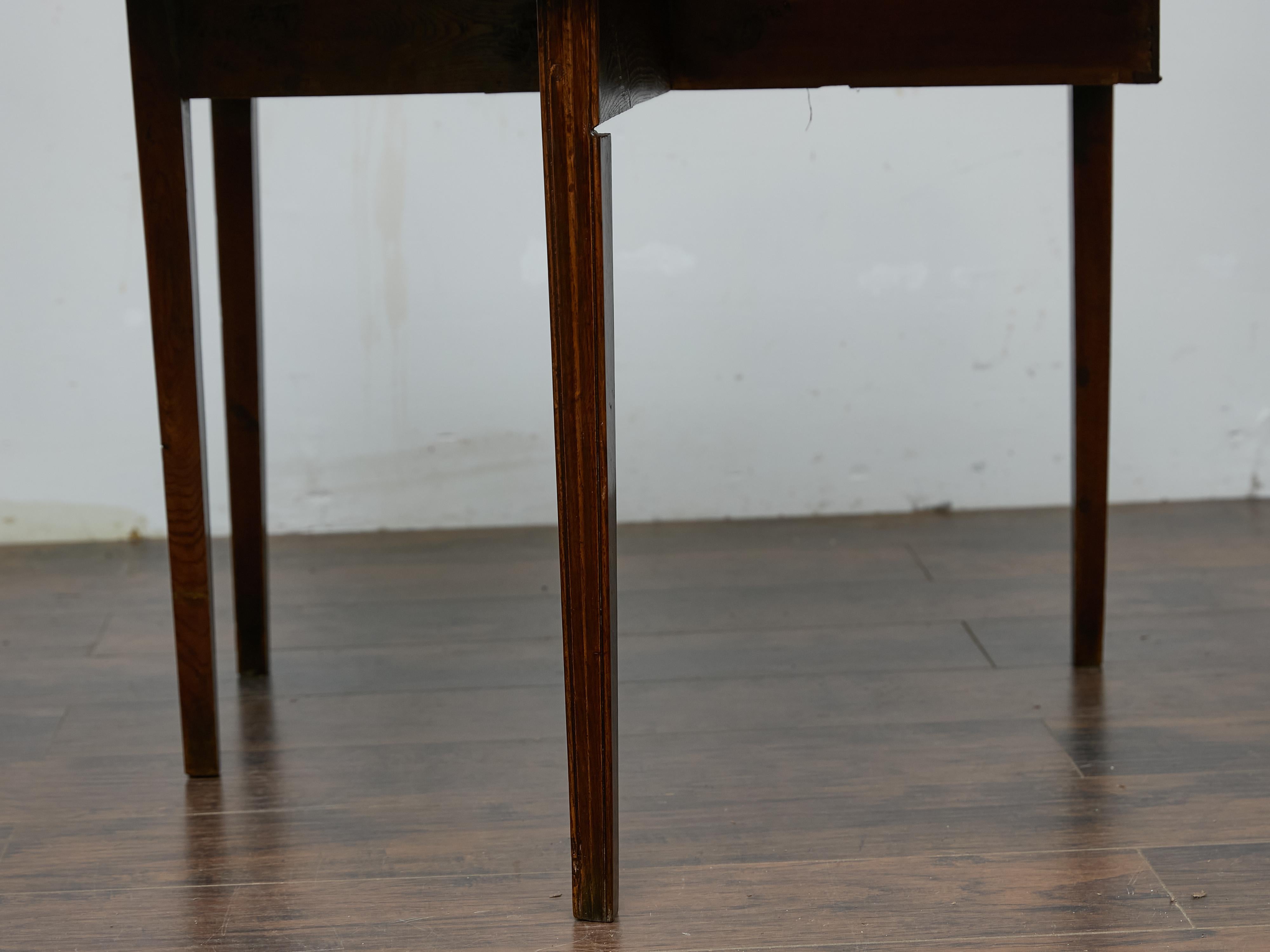 Table géorgienne en Oak Oak, Circa 1800 - Bureau ancien polyvalent en vente 10