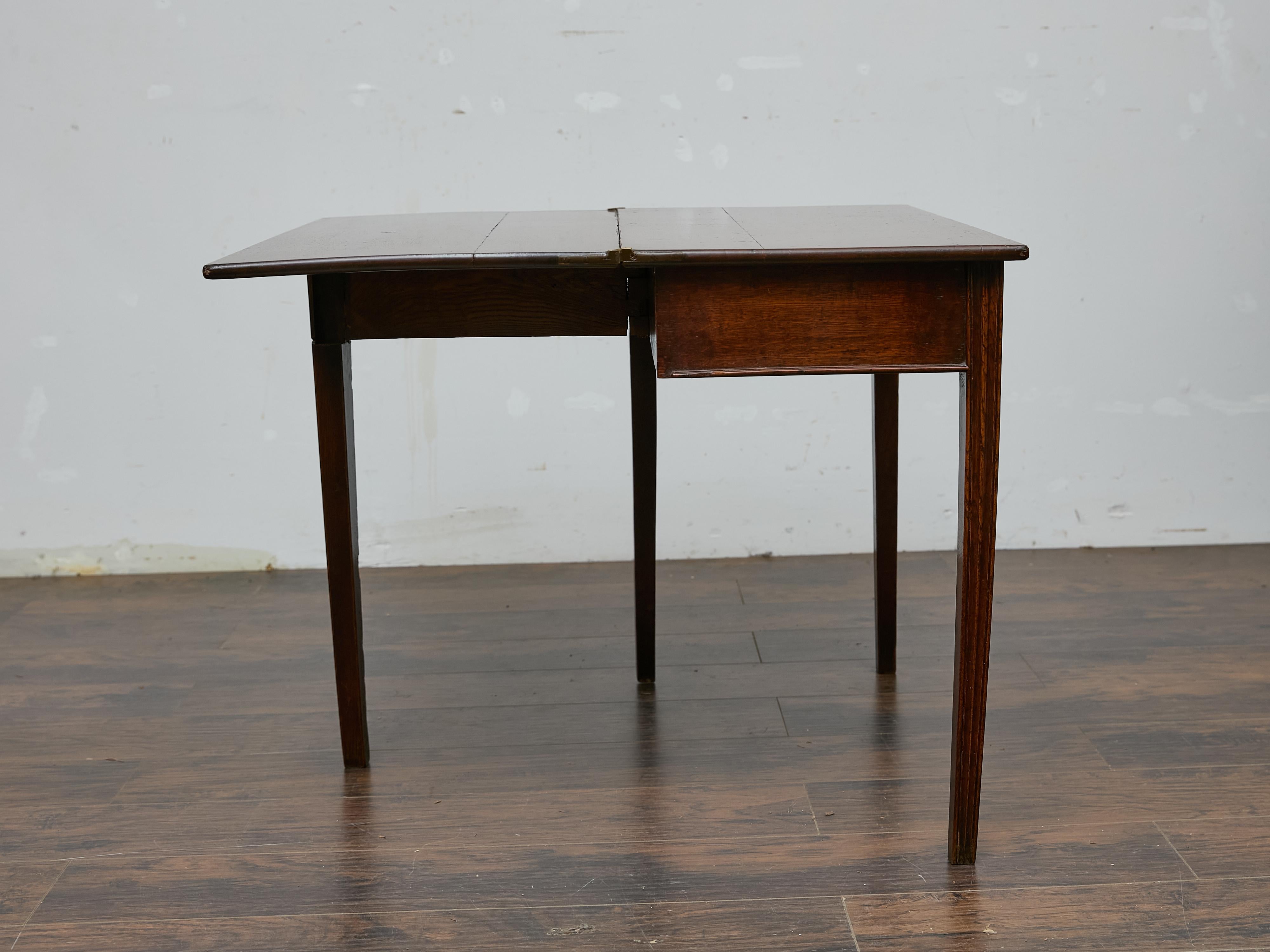 Table géorgienne en Oak Oak, Circa 1800 - Bureau ancien polyvalent en vente 2