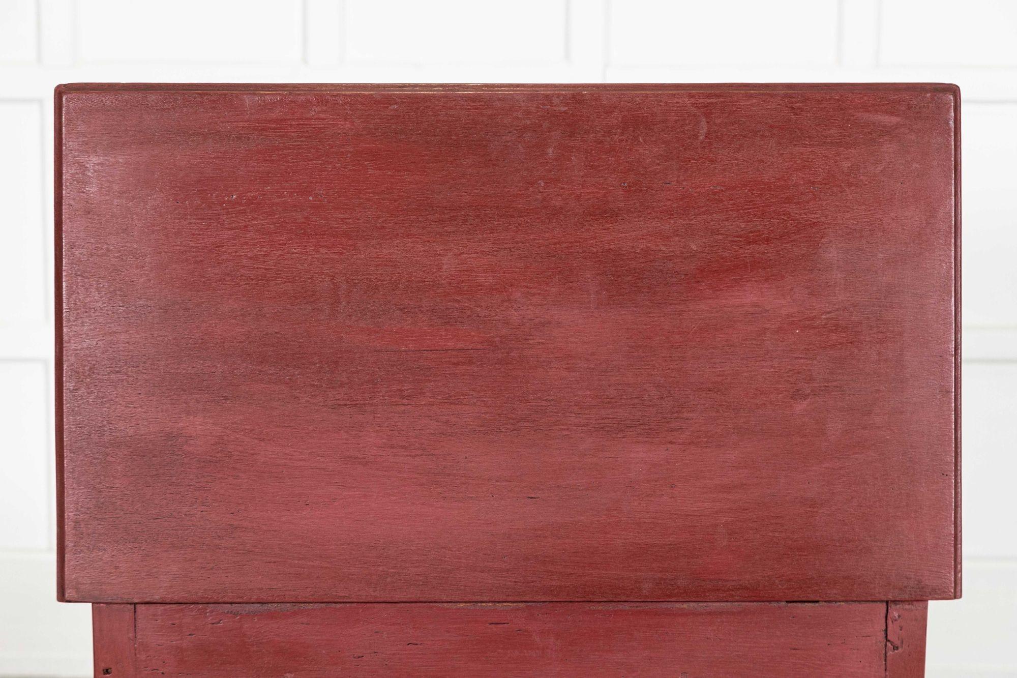 Table d'appoint géorgienne en chêne peint anglais en vente 6