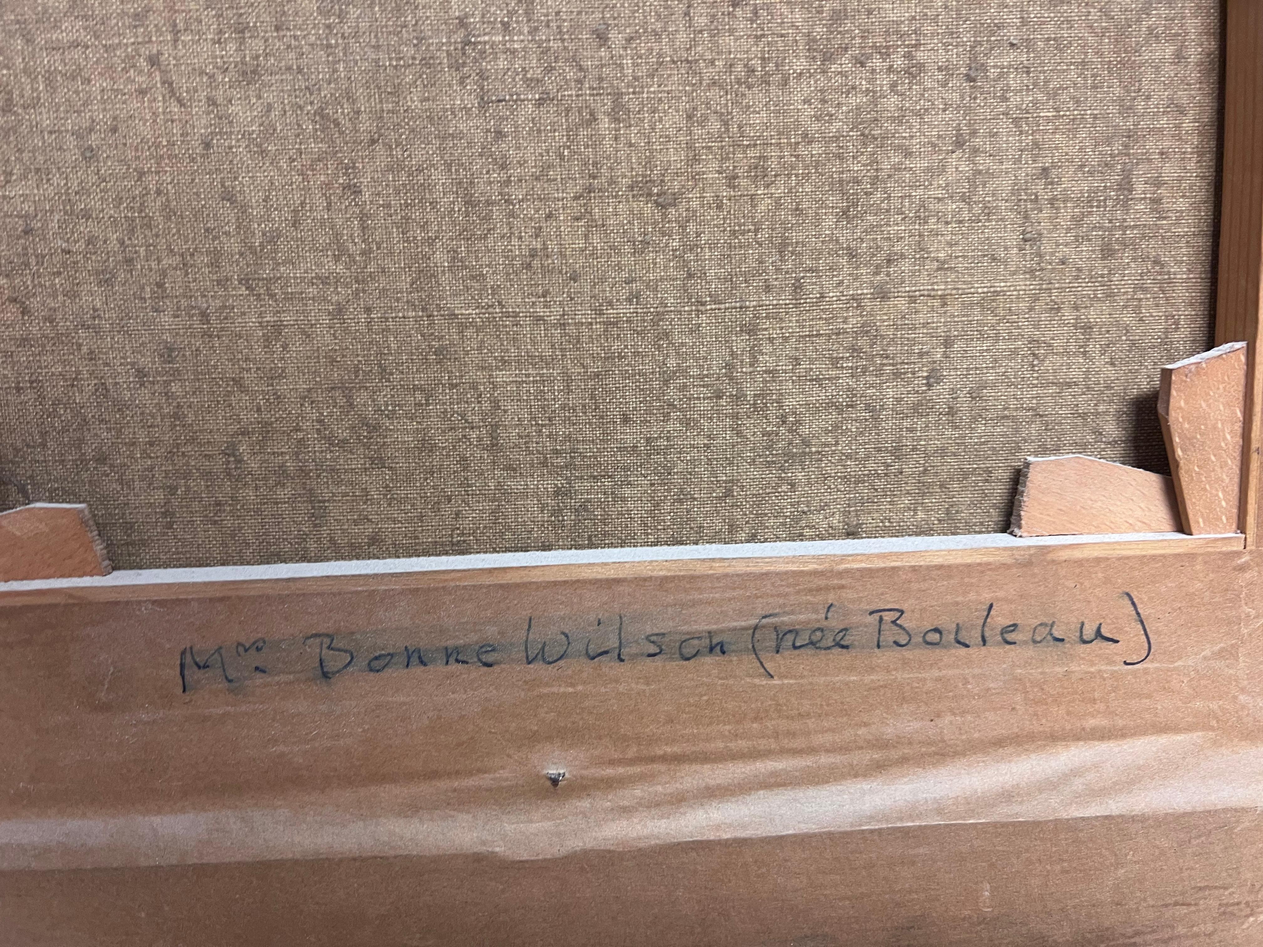 Beau portrait géorgien anglais du XVIIIe siècle d'une dame assise dans un parc en vente 6