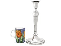 Georgian English Sterling Silver Candlesticks