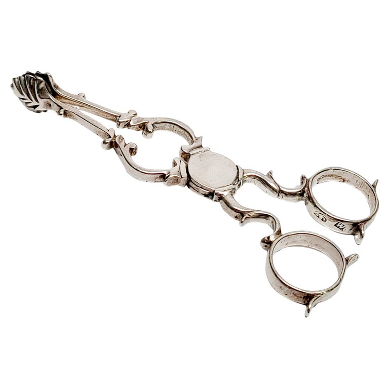 Era Sterling Silver Tea Tongs/Sugar Nips at 1stDibs
