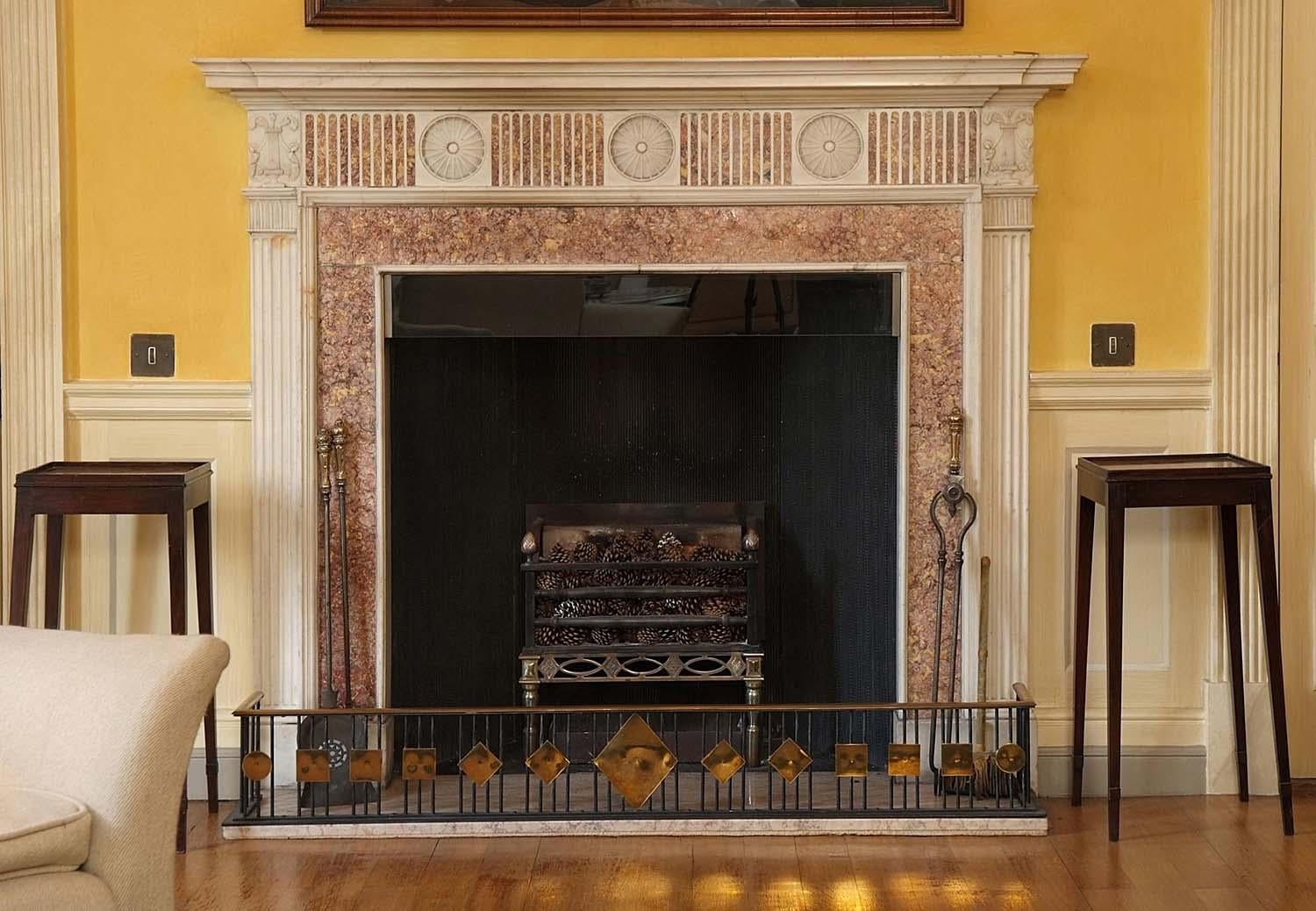 fireplace mantel in spanish