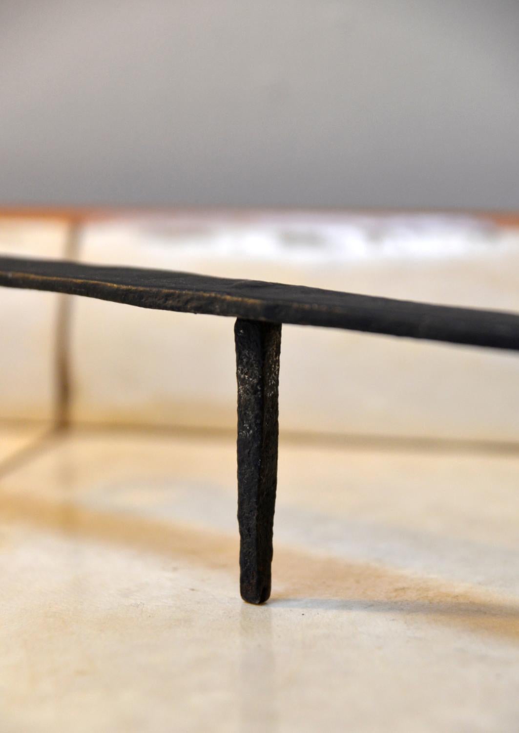 Padella da camino georgiana in ottone, rame e ghisa, inglese C1810 in vendita 3