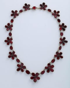 Georgian Garnet Necklace
