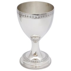 Georgian 'George III' Sterling Silver Goblet