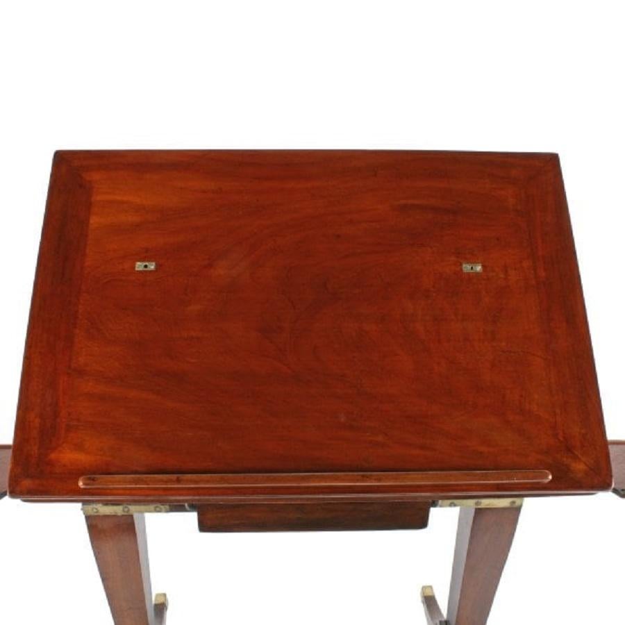 Georgian Gillows Stamped Architect's Table, 19th Century In Good Condition For Sale In London, GB
