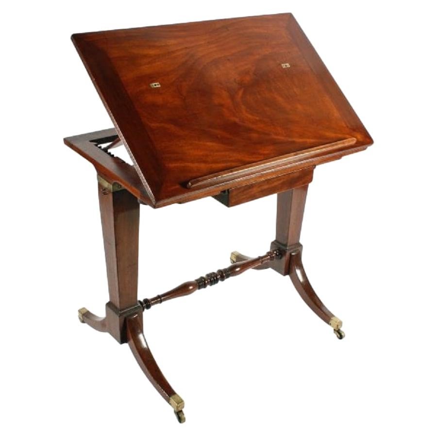 Georgian Gillows Stamped Architect's Table, 19th Century For Sale