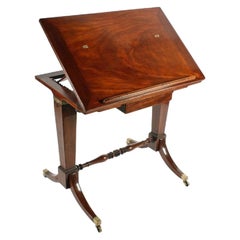 Georgian Gillows Stamped Architect's Table, 19th Century