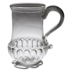 Georgian Glass Tankard, c 1780