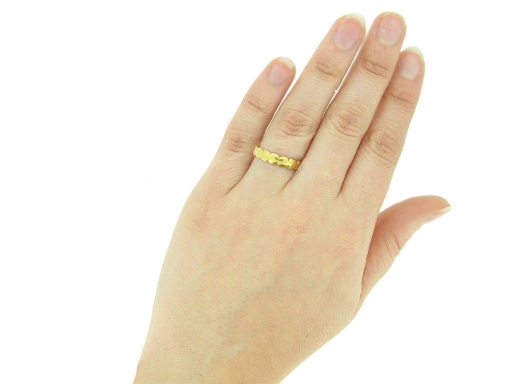 Georgian Gold Posy Ring 