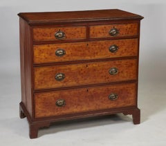 Georgian Grain Painted Chest of Drawers