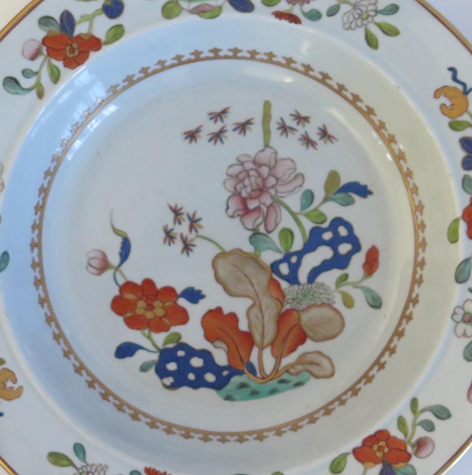 Georgian Harlequin Set of SIX Mason's Ironstone Soup Bowls or Plates, circa 1818 In Good Condition In Lincoln, Lincolnshire