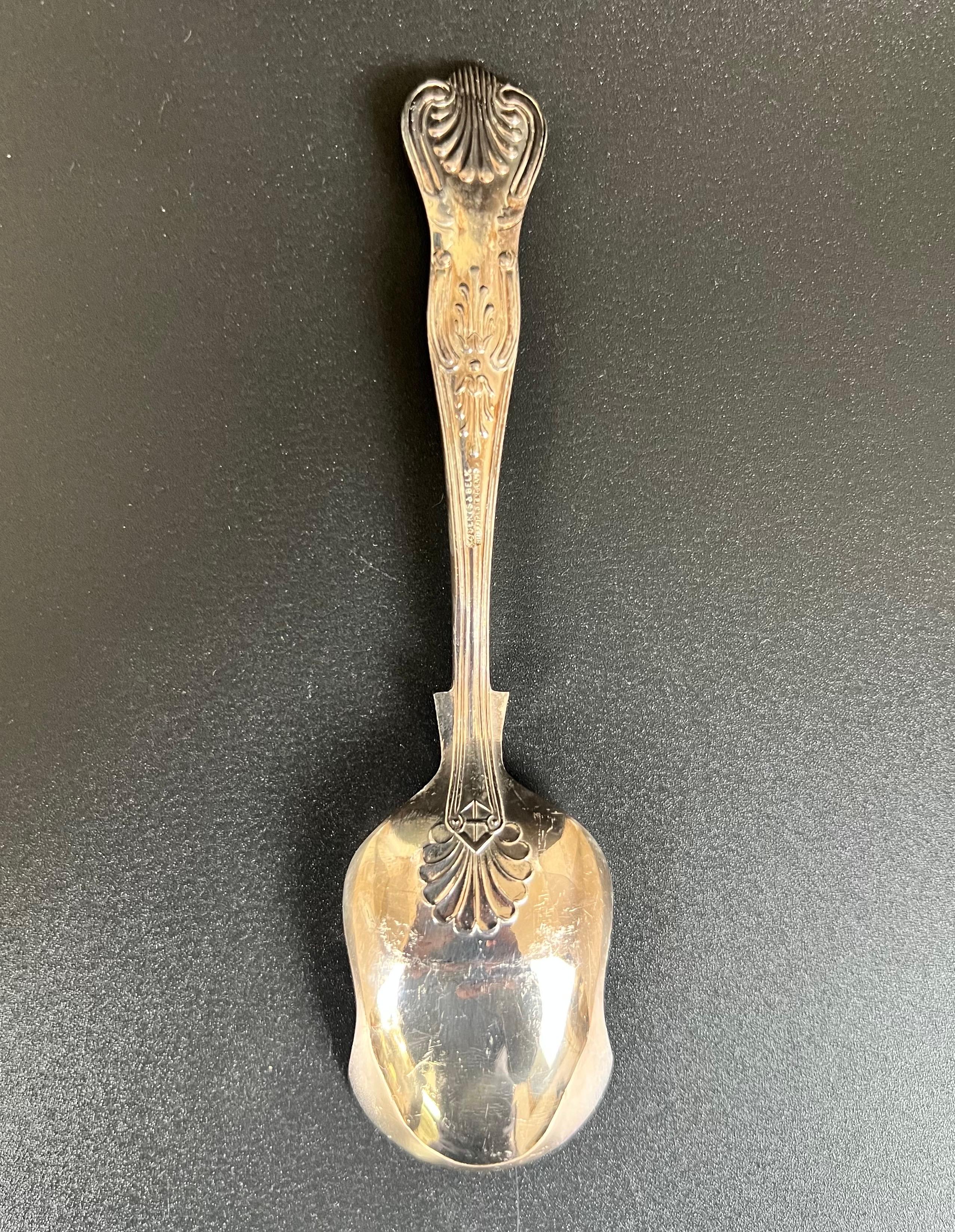 Georgian House Stainless Silverplate English Flatware with Original Box, 65 pcs For Sale 10