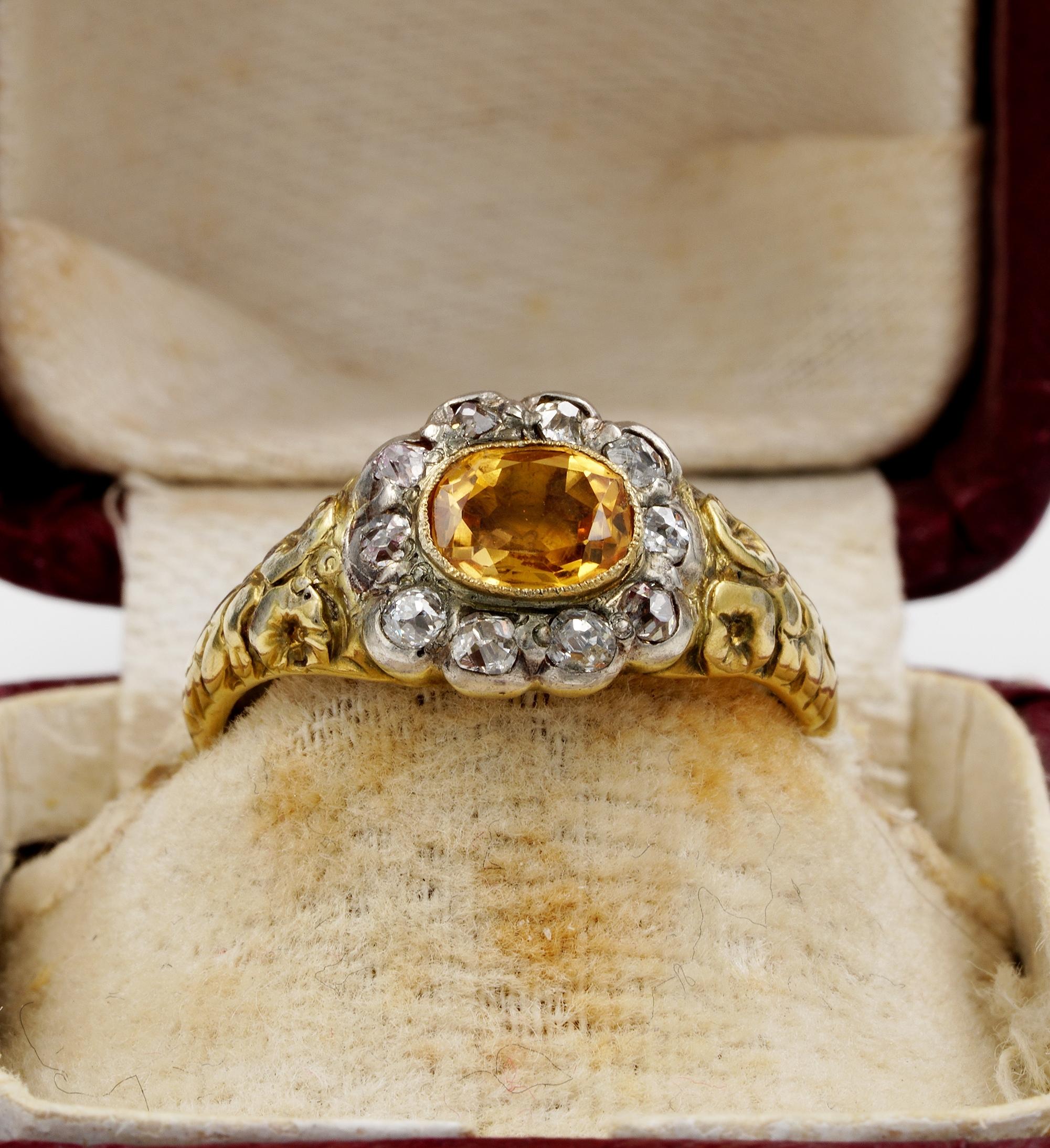 Imperial Topaz Magic Allure
Imperial topaz is also known as “precious topaz”. It is the most sought after natural topaz
Considered to be the colour of the setting sun, imperial topaz gets its name from the Russian Tsars of the 17th century
This
