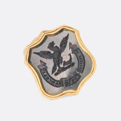 Georgian Intaglio Seal Fob "La Fortune Passe Partout"