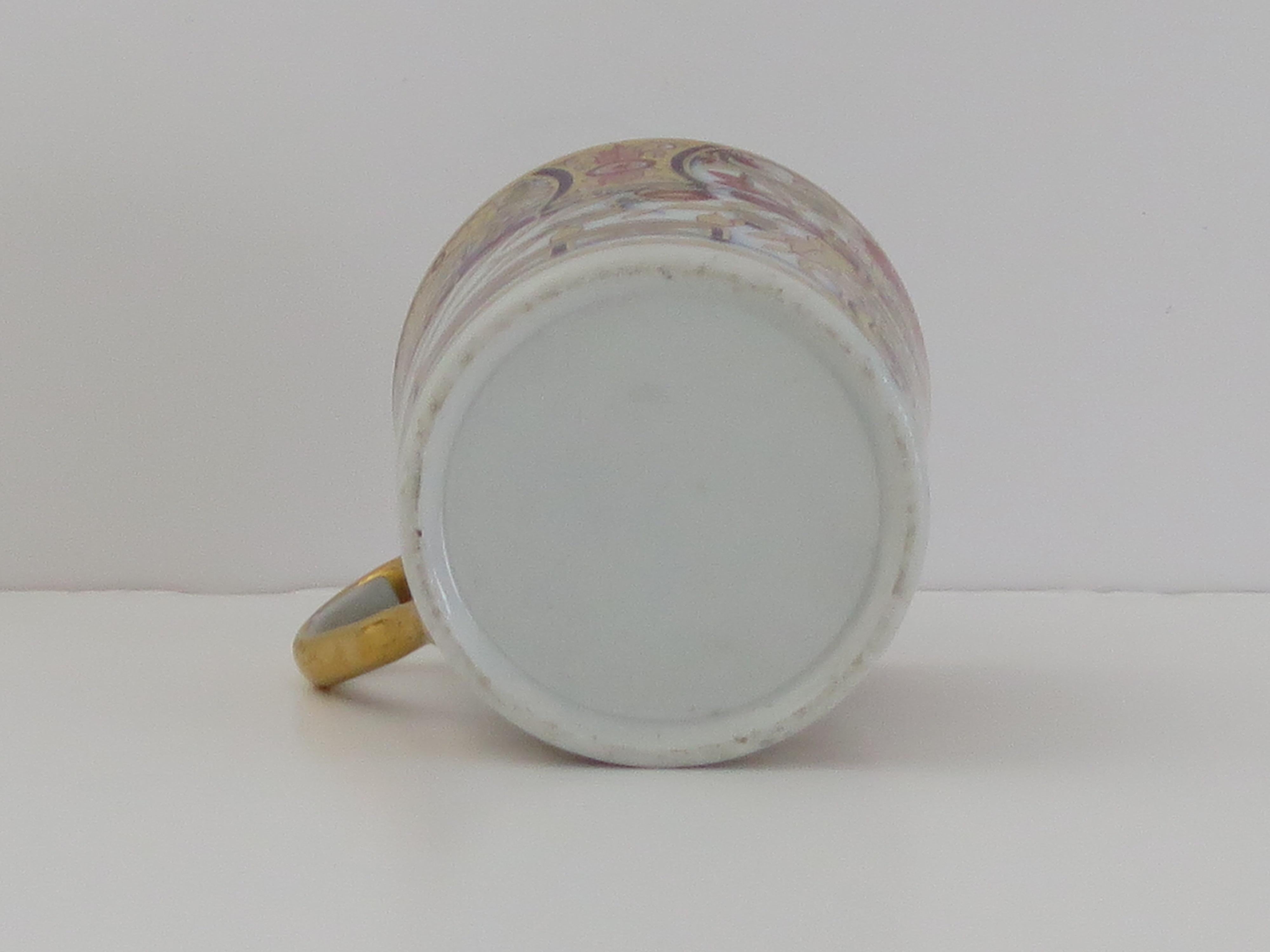 Georgian John Rose Coalport Coffee Can Porcelain Nelson Japan Ptn, Circa 1805 6