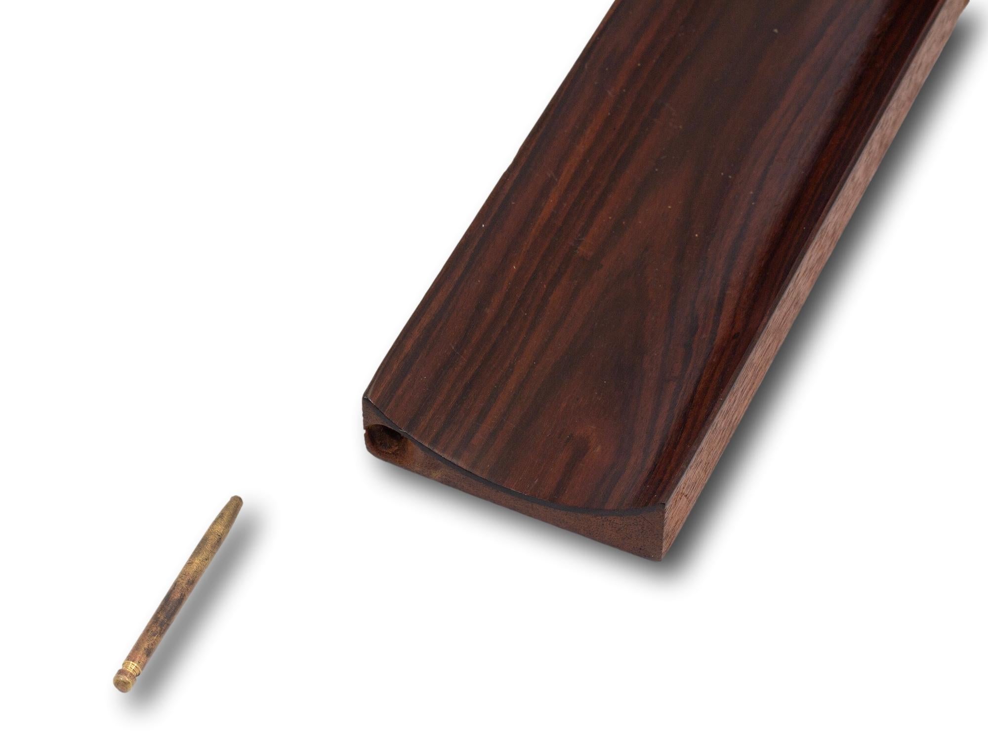 Caja de escritura georgiana de Kingwood de David Edwards con compartimento secreto en venta 7