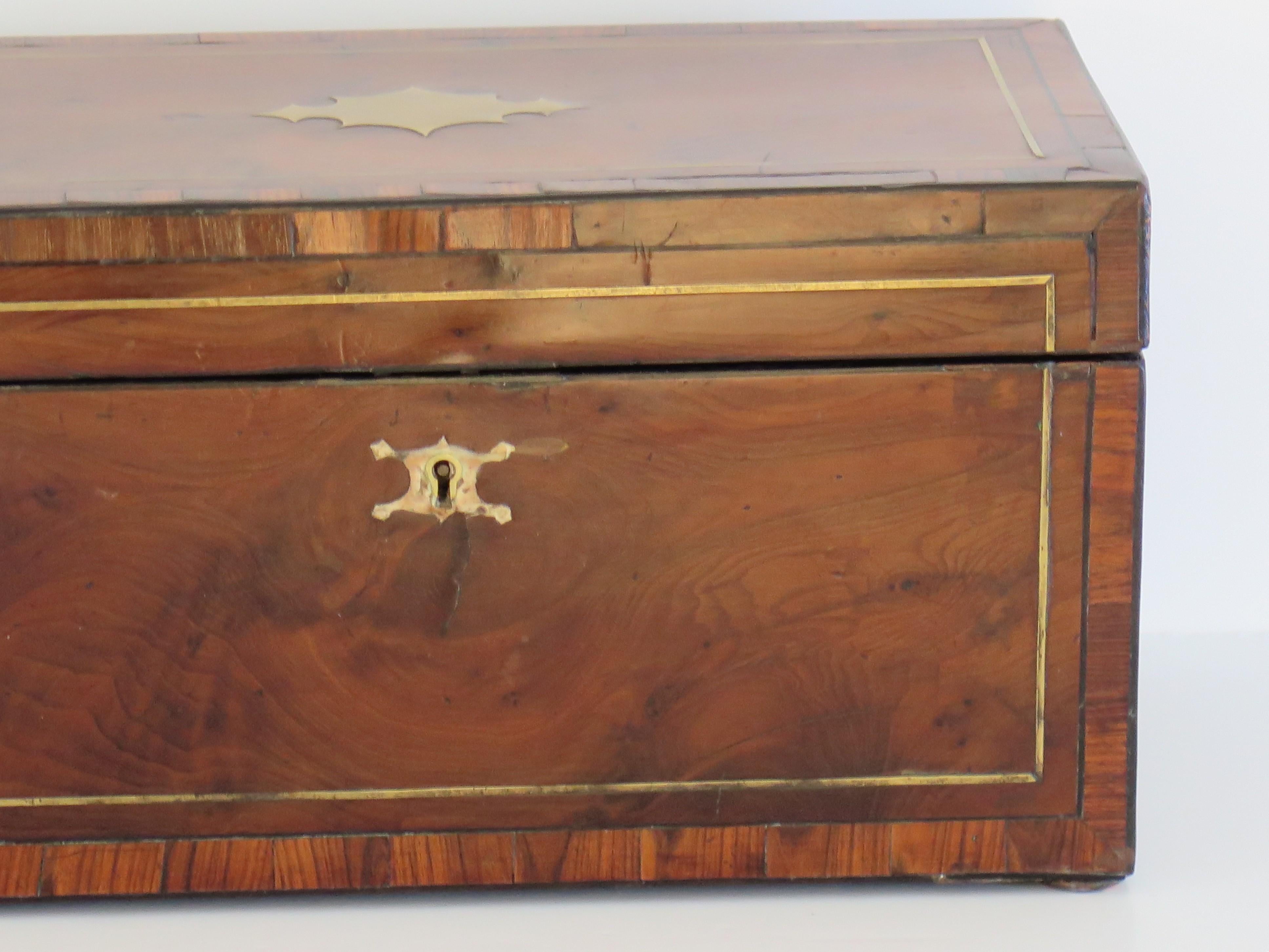 Georgian large Tea Caddy fine quality, English Sheraton period Ca 1785 ...