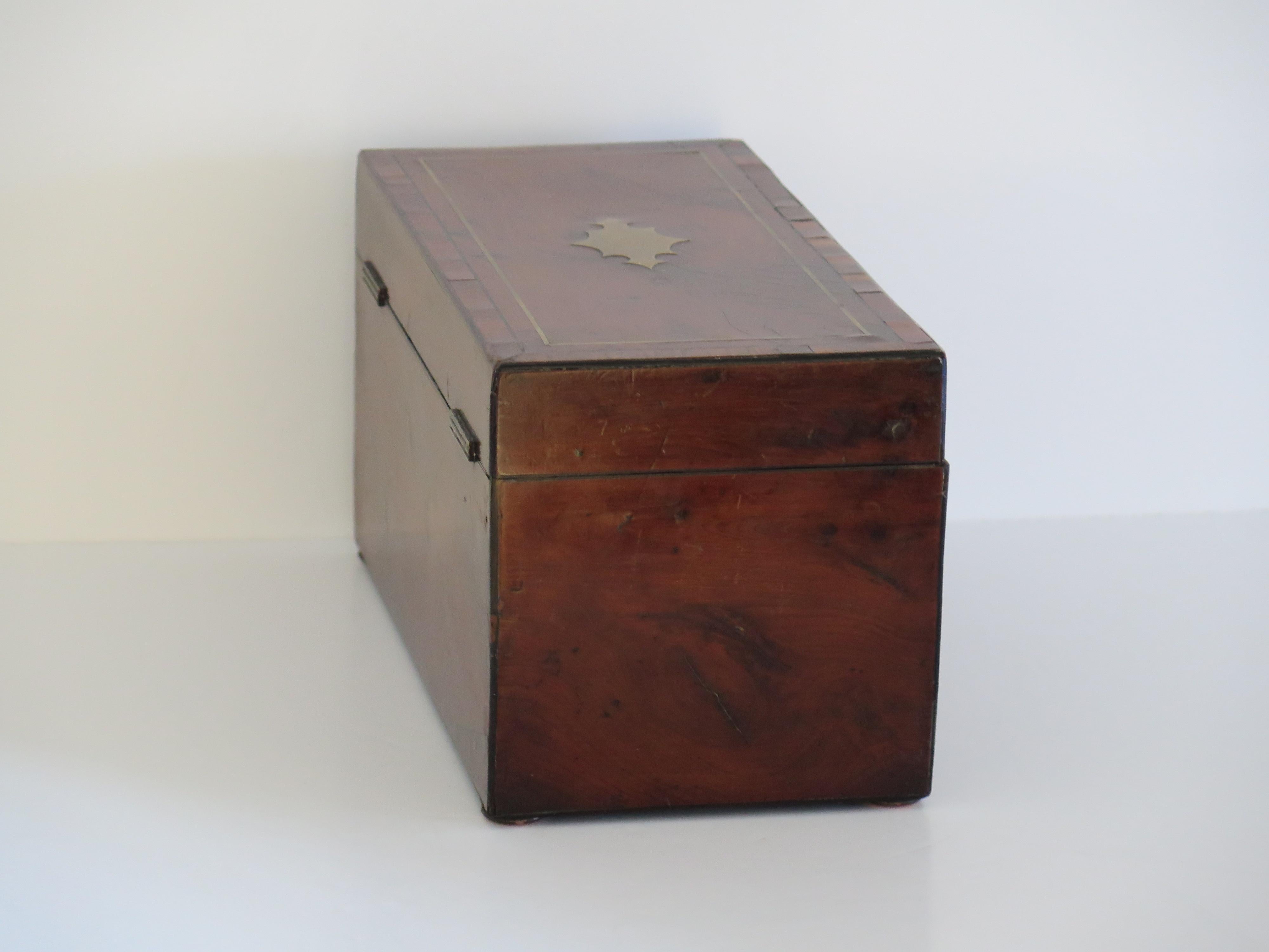 Georgian large Tea Caddy fine quality, English Sheraton period Ca 1785 ...