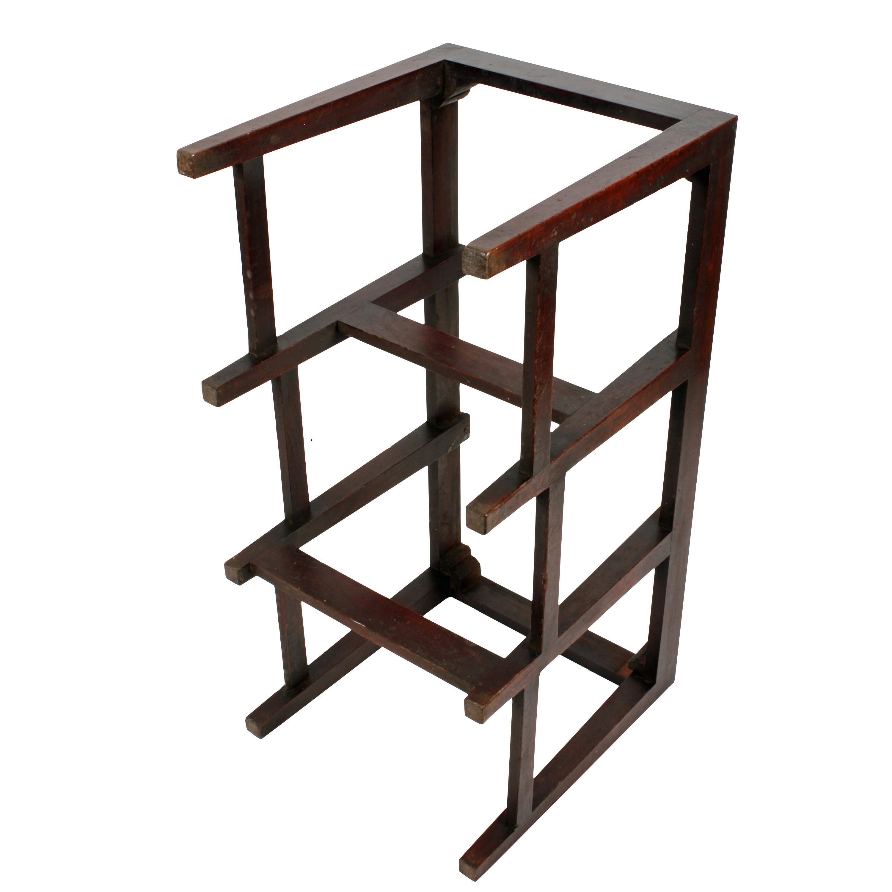 Georgian Library Step Stool In Good Condition For Sale In Newcastle Upon Tyne, GB