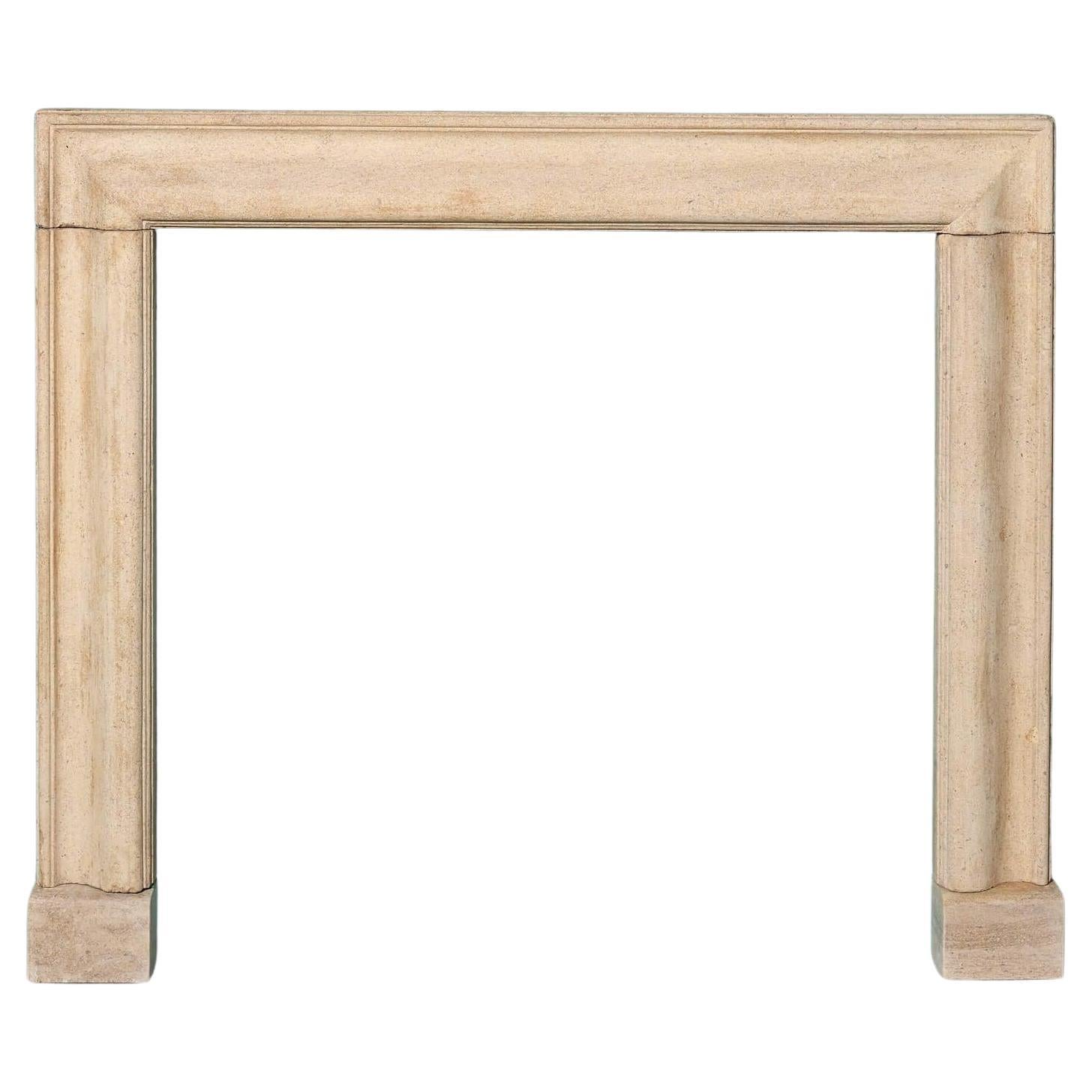 Georgian Limestone Bolection Fire Mantel