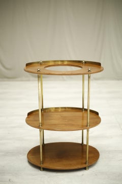 Georgian Mahogany and Brass Wash Stand